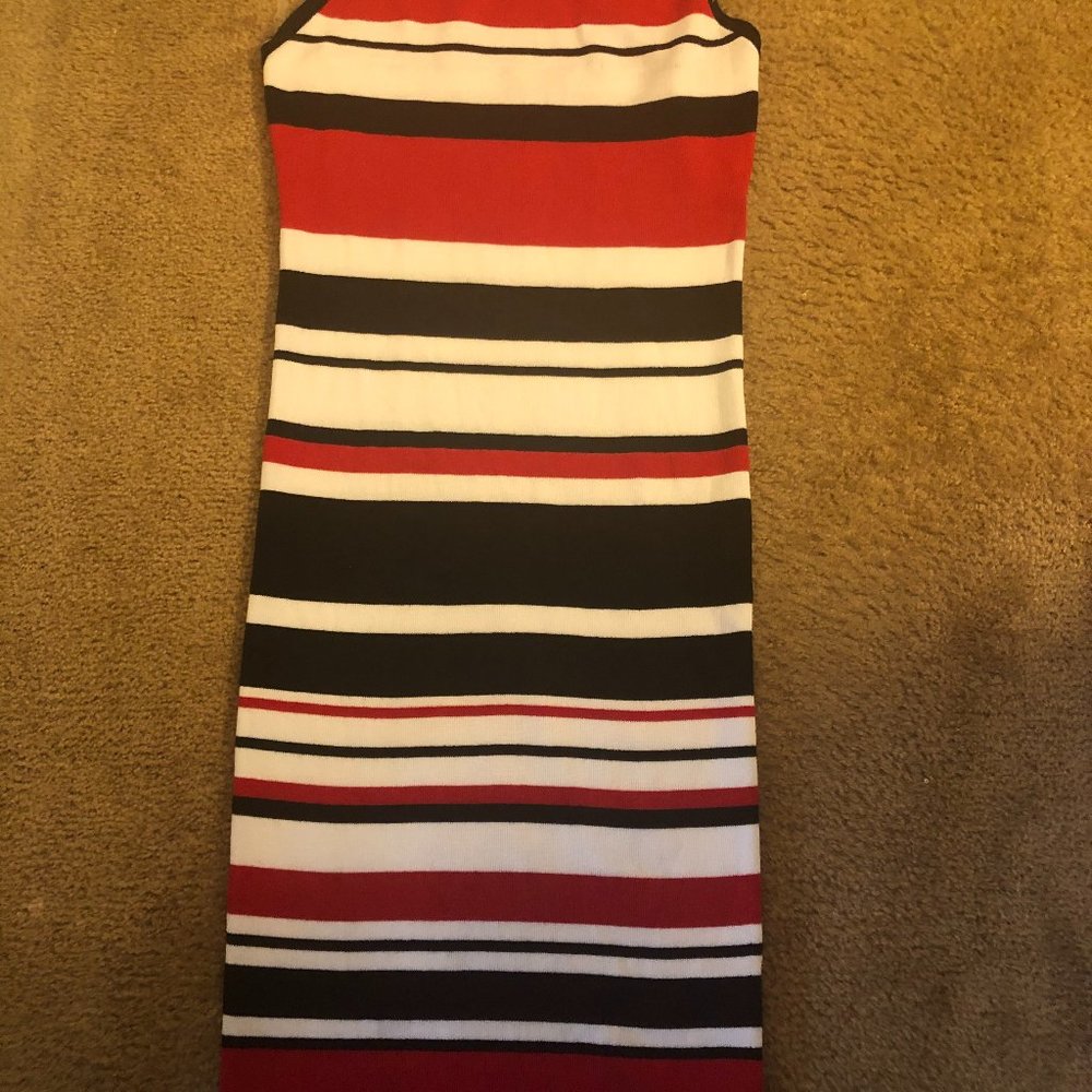 Red, White & Black dress